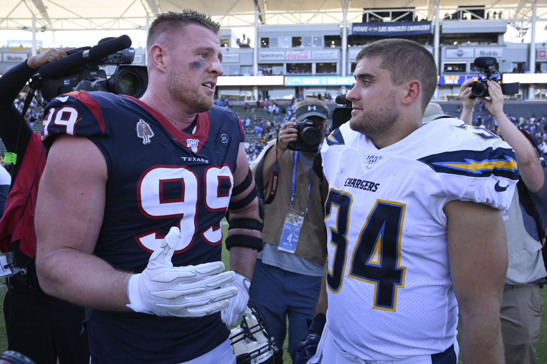 J.J. Watt, Derek Watt